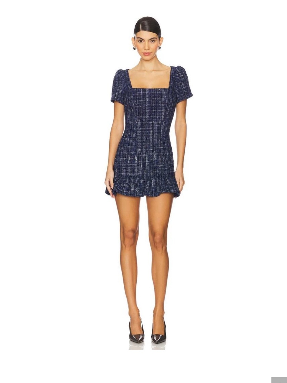 More to Come Charlene Mini Dress Blue